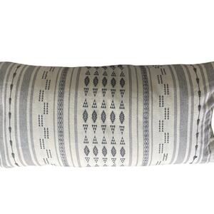 LAUREN RL Arrowhead Print Indigo/Ivory Down Filled Pillow, Southwestern OS